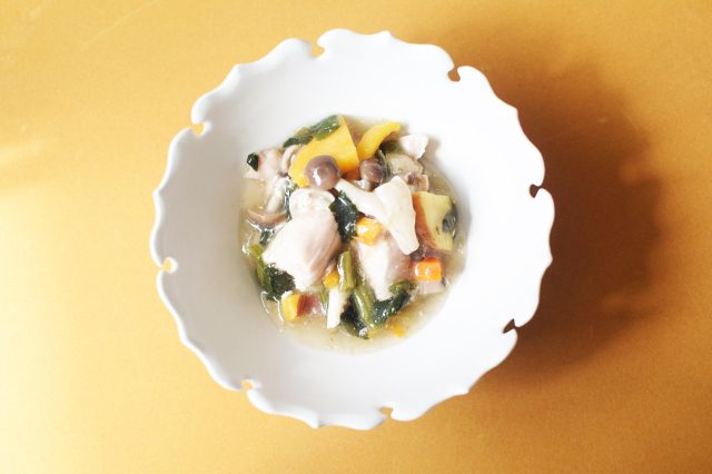 ★季節限定・数量限定★鶏むね肉と秋野菜のあんかけ【冷凍】